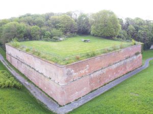 Vue générale du bastion de Roeulx