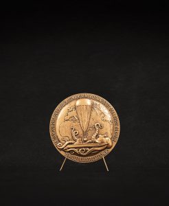 Médaille commémorative à l’effigie de Jules Verne