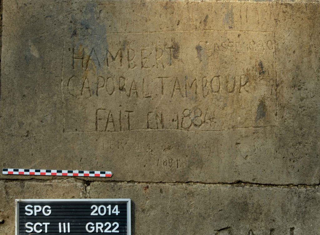 Graffiti « HAMBERT » (Gr 22)