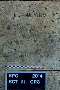 Graffiti « BLAMPAIN » (Gr 3)