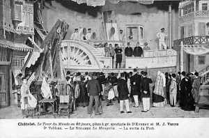 Spectacle au Châtelet <em>Le Tour du Monde en 80 jours. </em>3e tableau.<em><br /></em>