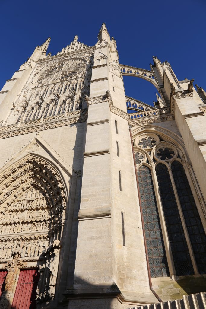 Amiens cathédral portail sud cl. L. Degroisilles 2017