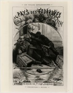 Illustration du roman <em>Le pays des fourrures</em>