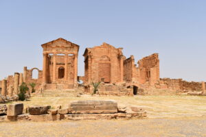 Le forum et les temples du Capitole de Sufetula